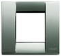 Vimar Idea Classica Cover Plate, 1-Module or 2-Reduced-Module, Die-Cast Metal