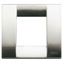 Vimar Idea Classica Cover Plate, 1-Module or 2-Reduced-Module, Die-Cast Metal