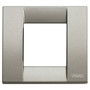 Vimar Idea Classica Cover Plate, 1-Module or 2-Reduced-Module, Die-Cast Metal