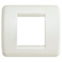 Vimar Idea Rondo Cover Plate, 1-2 Module, Die-Cast Metal, Clamp Mounting