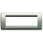 Vimar Idea Rondò Cover Plate, 6-Module, IP00, Clamp Mounting
