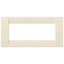Vimar Idea Classica 5-Module Cover Plate, Clamp Mounting - Apollo Lighting
