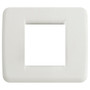 Vimar Idea Rondò Cover Plate, 1 Module or 2 Reduced Modules, Clamp Mounting - Apollo Lighting