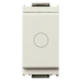 Vimar Idea 1P NC Push Button, 16A, 250V, NO Auxiliary Contact, IP40 - Apollo Lighting