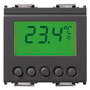 Vimar Idea By-me Plus Thermostat with Display, 2 Modules, 29V, TP Bus