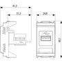 Vimar Idea USB Socket Connector, 1 Module, IP20, Screw Terminals