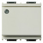 Vimar Idea 1-Way Rocker Switch, 1P 16AX 250V, Luminous, IP40 - Apollo Lighting