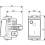 Vimar Idea 2P 1-Way Switch, 16AX, 250V, IP40, Screw Terminal