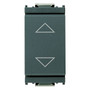Vimar Idea 2-Way Switch, 1P, 10 AX, 250 V, 3 Terminals, Central OFF Position