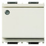 Vimar Idea 2-Way Rocker Switch, 1P 16 AX 250 V, IP40, Luminous