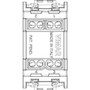 Vimar Idea Reversing Rocker Switch, 1P 16AX 250V, IP40, 1-Module