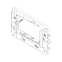 Vimar Idea 3-Module Mounting Frame, For 2-Module Arké Devices, For Idea Cover Plates, For 3-Module Mounting Boxes - Apollo Lighting