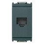 Vimar Idea RJ11 Phone Jack, 6/4, Screw Terminal, 1-Module, IP20