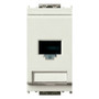Vimar - Net Safe 16359 UTP 110 Socket Outlet - RJ45 Outlet, T568A/B Universal Wiring, 8 Contacts - Apollo Lighting