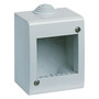 Vimar Idea/8000 IP40 Surface Enclosure, 2 Modules, Plastic