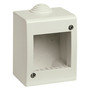 Vimar Idea/8000 IP40 Surface Enclosure, 2 Modules, Plastic