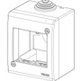 Vimar Idea/8000 IP40 Surface Enclosure, 2 Modules, Plastic