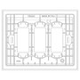 Vimar Idea/8000 IP55 Cover, 3-Module, 3 Adaptors Included