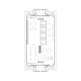 Vimar Idea Master Dimmer, Universal Load, Push Button Control, IP40