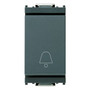Vimar Idea Push Button Switch, 1P NO, 10A 250V, IP40, Flush Mount