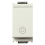 Vimar Idea Push Button Switch, 1P NO, 10A 250V, IP40, Flush Mount