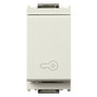 Vimar Idea Push Button Switch, 1P NO, 10A 250V, IP40, Flush Mount