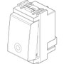 Vimar Idea Push Button Switch, 1P NO, 10A 250V, IP40, Flush Mount