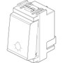Vimar Idea Push Button, 1P NO, 10A, 250V, IP40, Light Symbol