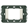 Vimar Idea 2-Module Mounting Frame, For 3-Module Boxes, 60 mm Fixing Centres, Without Screws - Apollo Lighting