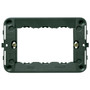 Vimar Idea 3-Module Mounting Frame, With Screws, 60 x 97 mm, Grey