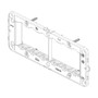 Vimar IDEA 6-Module Mounting Frame, For 6/7-Module Boxes, 60 x 172mm, With Screws, Grey Thermoplastic - Apollo Lighting