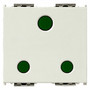 Vimar - Idea 16258 SICURY English Socket Outlet - 2P+E 16 A 250 V, 2 Module, English Standard, IP20, Plastic - Apollo Lighting
