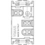 Vimar Idea SICURY Bipasso Socket Outlet, Italian Standard P17/11, 2P+E, 16A 250V, IP20