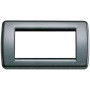 Vimar Idea Rondò Cover Plate, 4-Module, 148 x 82 x 9 mm - Apollo Lighting