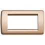 Vimar Idea Rondò Cover Plate, 4-Module, 148 x 82 x 9 mm