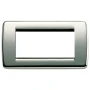 Vimar Idea Rondò Cover Plate, 4-Module, 148 x 82 x 9 mm