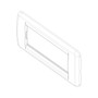 Vimar Idea Rondò Cover Plate, 4-Module, 148 x 82 x 9 mm