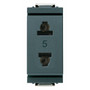 Vimar - Idea 17044 USA+EU Socket Outlet - 2P 15 A 250 V, IP20, Plastic
