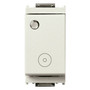 Vimar Idea Single Push Button, 1P NC, 10A 250V, Luminous, IP40