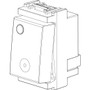 Vimar Idea Single Push Button, 1P NC, 10A 250V, Luminous, IP40