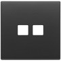 Vimar Eikon Cover Plate, Metal, Horizontal/Vertical Mount
