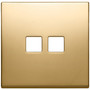 Vimar Eikon Cover Plate, Metal, Horizontal/Vertical Mount