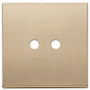 Vimar Eikon Cover Plate, Metal, Horizontal/Vertical Mount
