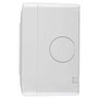 Vimar Isoset 8-Module 2x4 Surface Mount Enclosure, For Eikon and Plana Series, IP40, 23.8x8.3x5.5 cm, Plastic