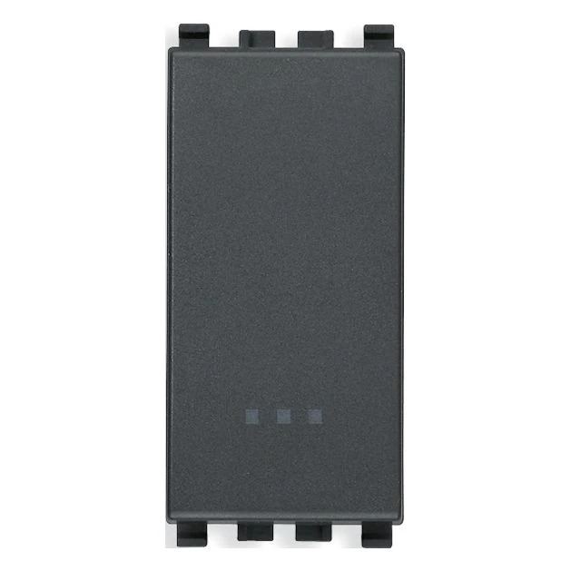 Vimar Eikon 1-Way Switch, 16AX 250V, Lightable, Replaceable Button