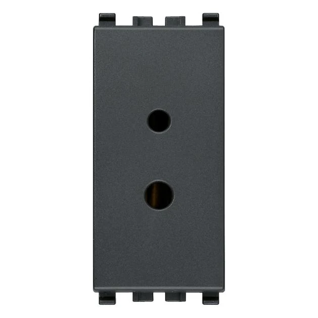 Vimar Eikon Polarized SELV 2P Socket Outlet, For 01616/01617 Plugs, 6A, 24V
