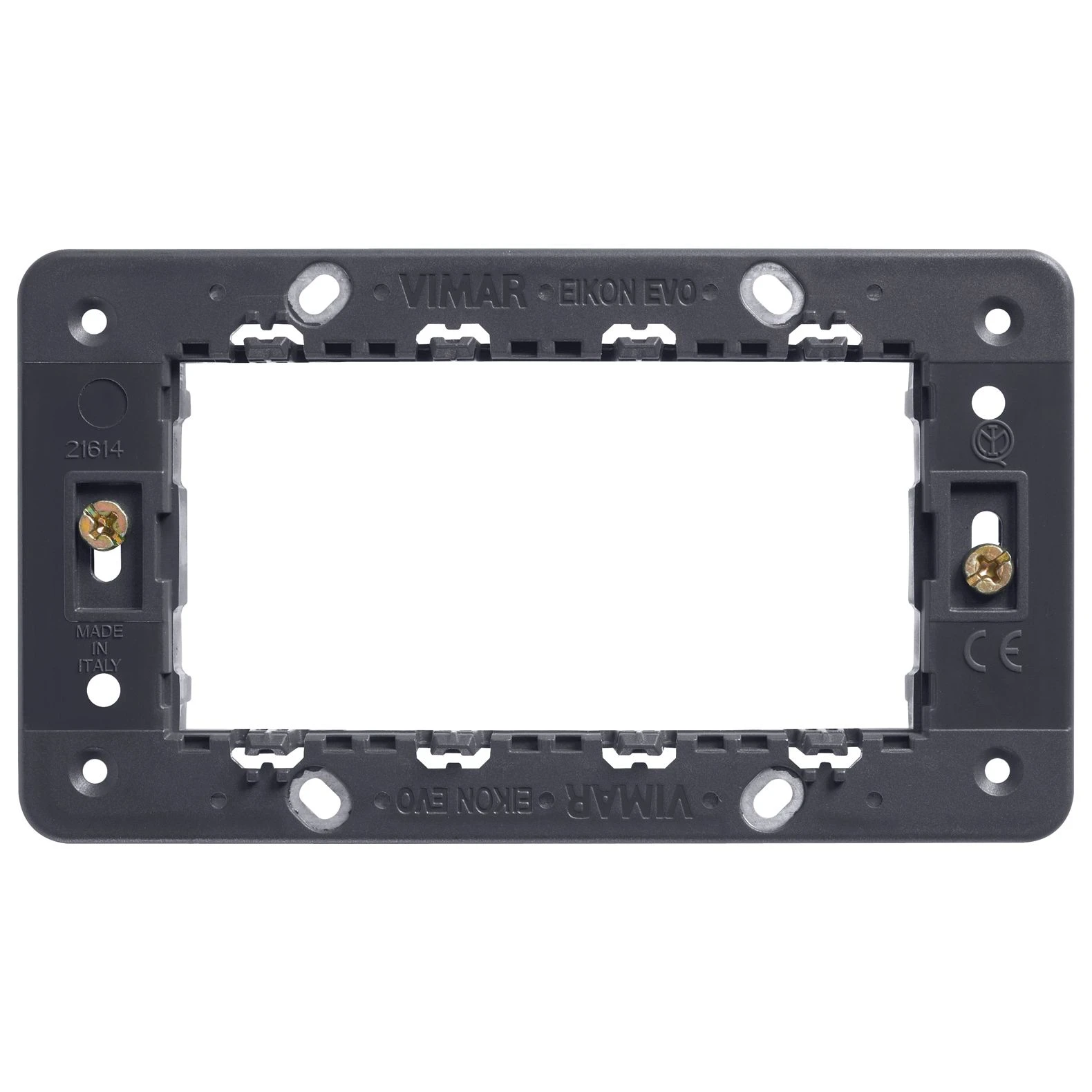 Vimar Eikon Mounting Frame and Protection Cover, 4-Module