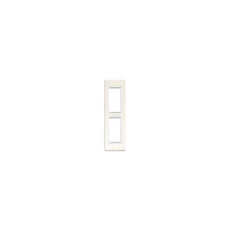 Vimar Eikon Classic Cover Plate, Panel Mount, 2-Module, Die-Cast Metal