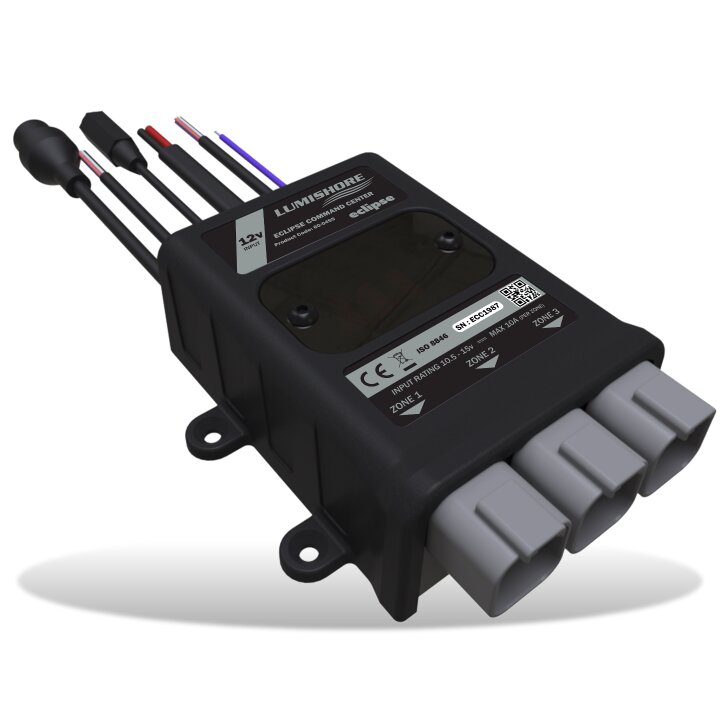 Lumishore - Eclipse Command Center - 3 Zones of ECLIPSE Lighting (LM600495)