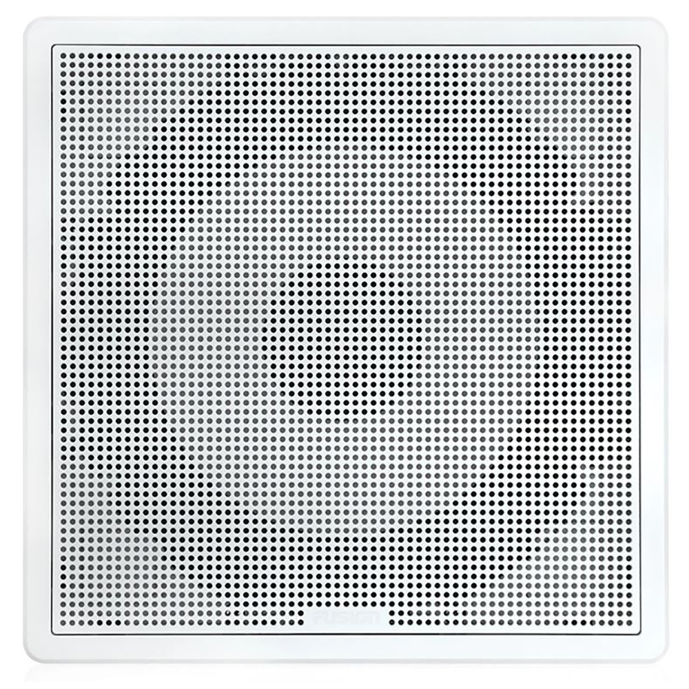 Fusion - FM Series Subwoofer Square - 10", 400W, Flush Mount, 4 Ohms, IP65, 30Hz/2kHz